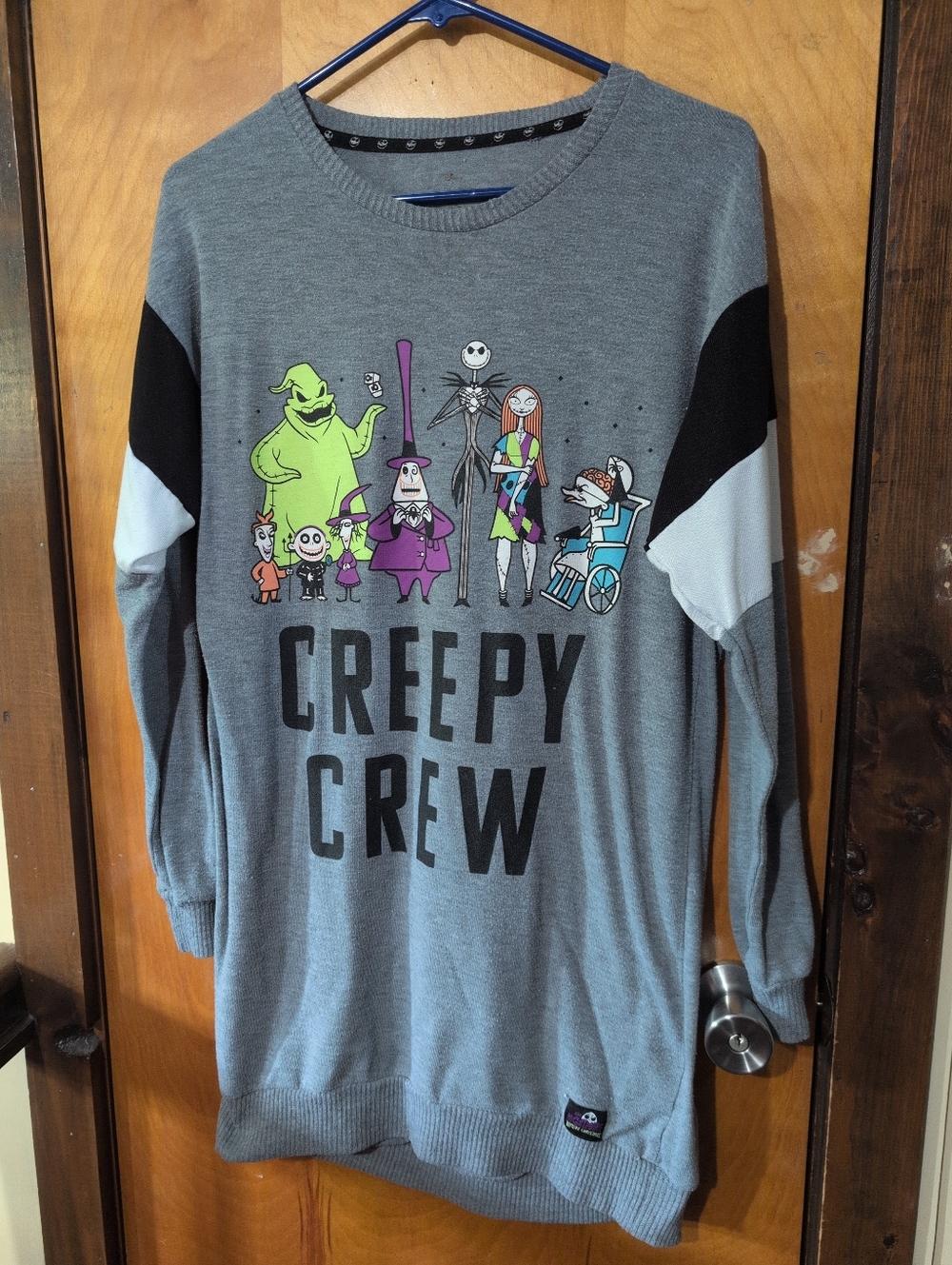 The Nightmare Before Christmas Woman's Xs Long Top
